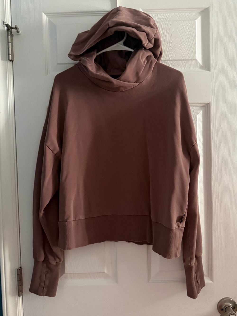 JoyLab Mauve Brown Oversized Hoodie Sweatshirt Size XL